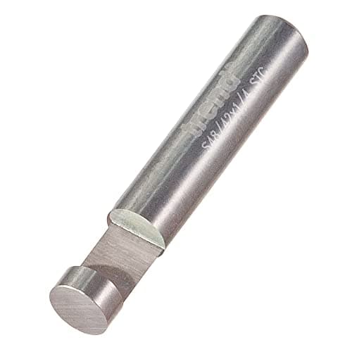 Image of Trend Professional Flush & Trim Cutter, 90-Degree Guided Low Profile, 1/4 Inch Shank, 6.3mm Cut Diameter & 6mm Cut Length, Solid Tungsten Carbide, S48/42X1/4STC