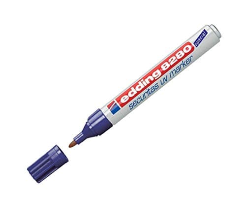 Image of edding 8280 SECURITY UV MARKER - PROFESSIONAL QUALITY [PACK OF 4]