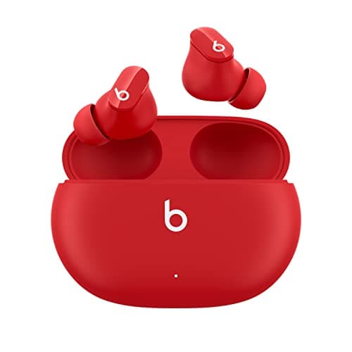 Image of Beats Studio Buds - Fully Wireless Bluetooth In-Ear Headphones with Noise Cancelling - Sweat-Resistant, Compatible with Apple and Android, Class 1 Bluetooth, Built-in Microphone Red