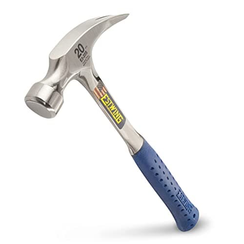 Image of E3/20S Straight Claw Hammer - Vinyl Grip 560g (20oz)
