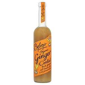 Image of (10 Pack) - Belvoir - Organic Ginger Cordial | 500ml | 10 Pack Bundle
