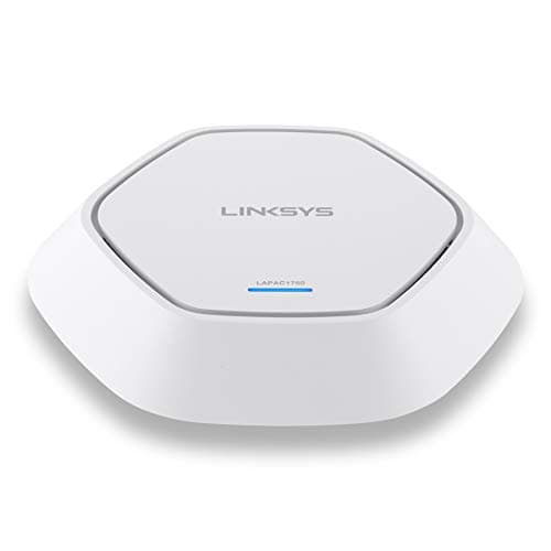 Image of Linksys AC1750 Dual Band Access Point (LAPAC1750) - Linksys AC1750 Dual Band Access Point (LAPAC1750), 1000 Mbit/s, IEEE 802.11a,IEEE 802.11ac,IEEE 802.11b,IEEE 802.11g,IEEE 802.11n,IEEE 802.3,IEEE