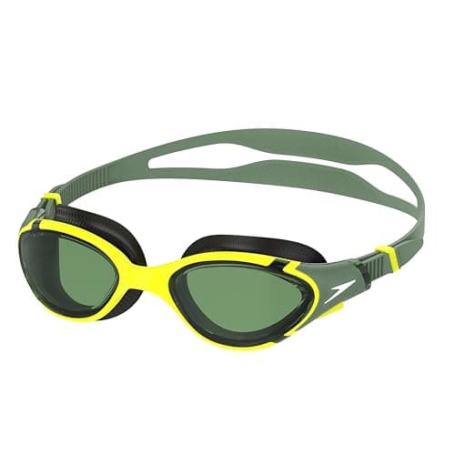 Image of Speedo Adult Unisex Biofuse 2.0 Swimming Goggles, English Green/Emer, One Size