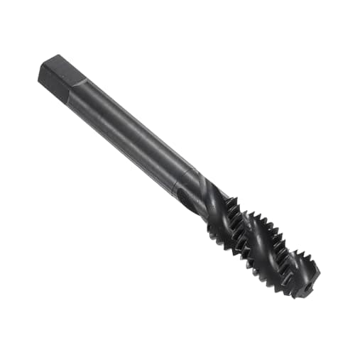 Image of sourcing map Spiral Flute Thread Taps 7/16-14 UNC 2B Machine Threading Tap Bit, Nitrided Coated Screw Tapping Repair Tool, M2 High-Speed Steel (HSS)