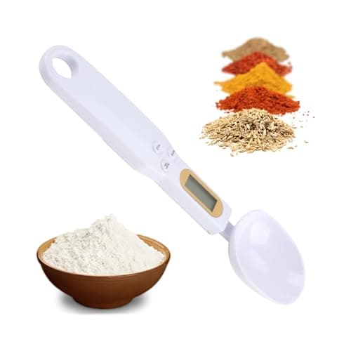 Image of Digital Measuring Spoon Scale – 0.1g High-Precision LCD Digital Spoon Scale for Cooking & Baking – Weighing Spoon Digital Kitchen Scale for Grams, Tea & Coffee – Battery Included