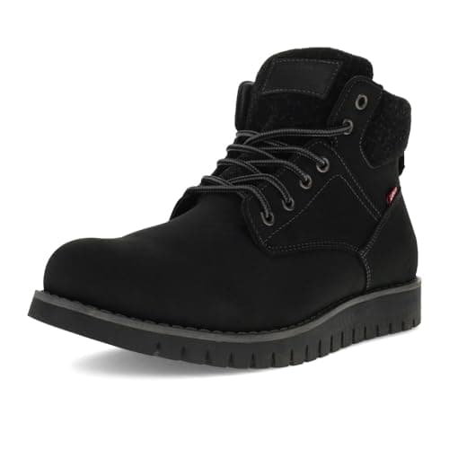 Image of Levi's Men's Casual Ankle Boot, Black, 8 UK
