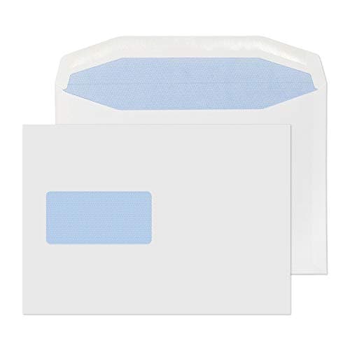 Image of Blake Purely Everyday C5 162 x 229 mm 90 gsm Outside Side Seams Mailer Gummed Window Envelopes (3708) White - Pack of 500