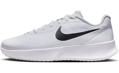 Image of Nike Women's Vapor Lite 3 Hc Tennis Shoes, White/Black, 6