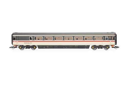 Image of Hornby TT:120 Coach Car - TT4028 BR Intercity, Mk3 Tourist Guard Standard, 44063 - Era 8 Train Toy, TT Gauge Carriage for Train Set, Rolling Stock Models for Adults - 1:120 Scale Model Gift