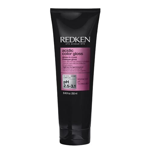 Image of Redken Haircare Acidic Colour Gloss, Gloss-In-Mask, Liquid Shine, Acidic Shine Complex, 1-Min Mask, For Intense Nourishment, 250ml