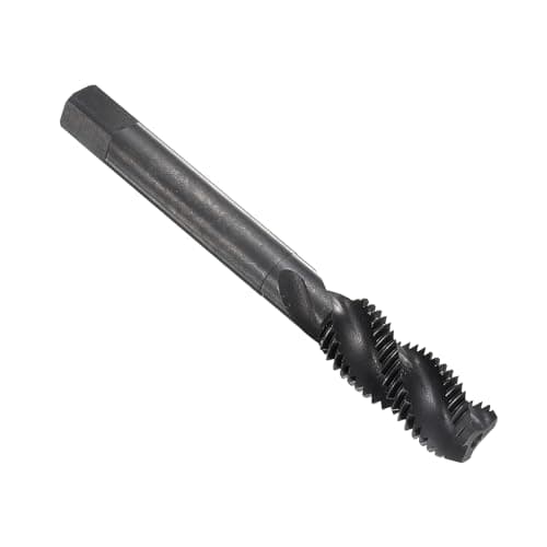 Image of sourcing map Spiral Flute Thread Taps M12 x 1.5 H2 Metric Machine Threading Tap Bit, Nitrided Coated Screw Tapping Repair Tool, M2 High-Speed Steel (HSS)