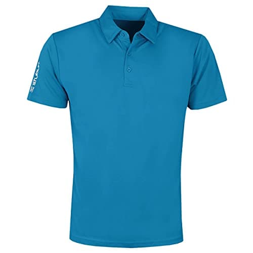 Image of Stuburt Mens Sport Tech Golf Polo Shirt - Bondi Blue - S
