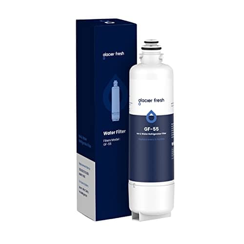 Image of GLACIER FRESH 12033030 Replacement for Bosch 11032518 Ultra Clarity Pro Refrigerator Water Filter BORPLFTR50, Compatible with 11025825, 12028325, 11032531, BORPLFTR50, 1 Pack