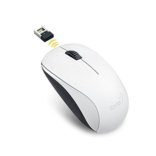 Image of Genius NX-7000 Bluetrack/Bluetrace, Radio Transfer, PC Mouse, PC/Mac, 2 Ways White