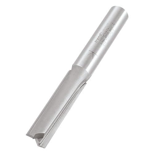 Image of Trend Professional Two Flute Router Cutter, 1/2 Inch Shank, 12.7mm Cut Diameter, 50mm Cut Length, Tungsten Carbide Tipped, 3/83X1/2TC
