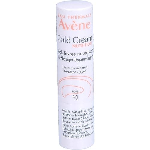Image of Avène Cold Cream Nutrition Nourishing Lip Balm 4g – Intensive Moisturising Care for Dry & Chapped Lips – Soothes and Protects