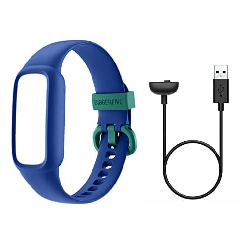 Image of BIGGERFIVE Charging Cable and Adjustable Replacement Straps, Compatible Vigor 2 L Kids Fitness Tracker