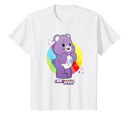 Image of Care Bears: Unlock The Magic Share Bear T-Shirt, Youth, White, Medium