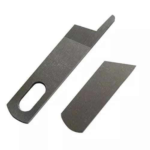 Image of Bequilter Lower Knife & Upper Knife Blade Set #412749 + 412585 for Singer Overlocker/Serger Machine PRO4D 14CG744 14CG754 14HD854 Heavy Duty