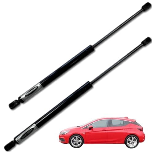 Image of Tailgate/Boot Gas Struts (Set of Two) for Vauxhall Astra (2011-2018) Hatchback | Rear Boot Gas Lift Struts | Easy Installation | OE-Quality Gas Springs