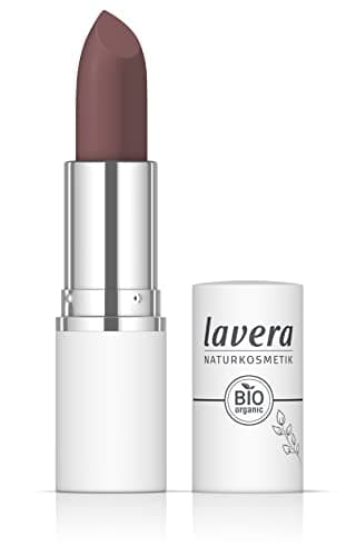 Image of lavera Comfort Matt Lipstick - Ember 04 - Intense colour - Matt finish - Comfortable feel - Up to 6 hours hold - Vegan - Natural cosmetics (1x 18.2 g)