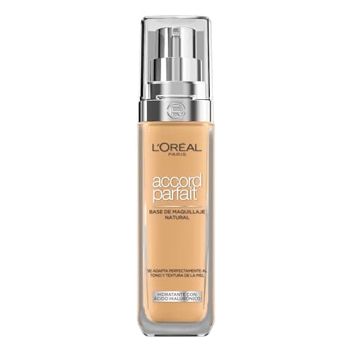 Image of L'Oréal Paris Accord Parfait Foundation Natural Effect with Hyaluronic Acid 5.5.N Soleil/Sun