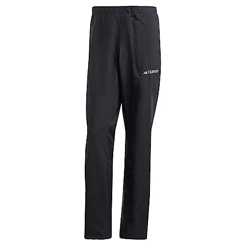 Image of adidas Men's Terrex Multi Rain.rdy 2-Layer Rain Pants Trouser, Black, L (Short)
