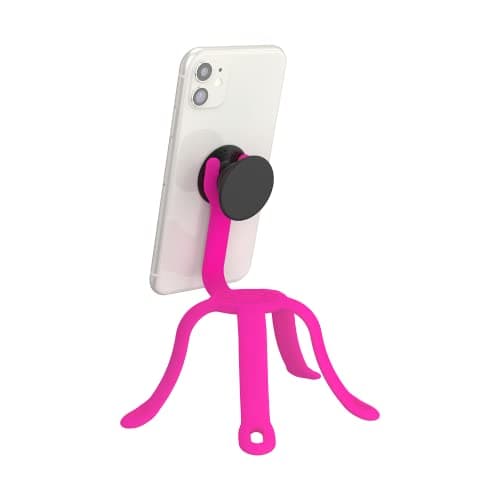 Image of PopSockets: PopMount 2 Flex - Non-Adhesive Flexible Silicone Mount and Tripod for Smartphone and Tablet - Miami Sunset