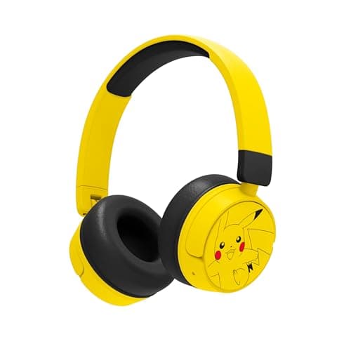 Image of OTL Technologies PK1315 Pokemon Pikachu Kids Wireless Headphones - Yellow