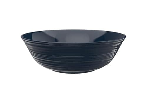 Image of Comptoir de Famille 26cm Salad Bowl Blue Porcelain - Stylish, Durable & Versatile - Suitable for Everyday Use - Dishwasher Safe