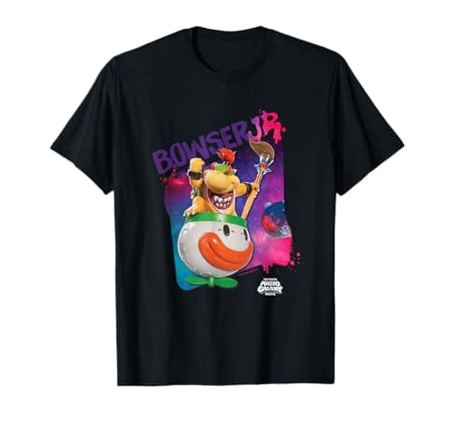Image of The Super Mario Galaxy Movie Bowser Jr. Takes Over T-Shirt