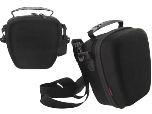 Image of Navitech Black Rugged Hard EVA Protective Carry Case Compatible with Sony ZV-1 II Compact Vlogger Camera