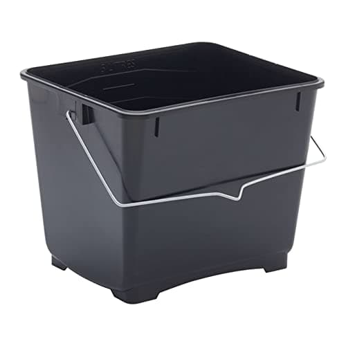 Image of ProDec 5 litre (1 gallon) Small Plastic Paint Scuttle Bucket 100% Recycled Plastic With Metal Carry Handle for All Types of Paint and Paste Suitable For 4" and 6" Mini Rollers