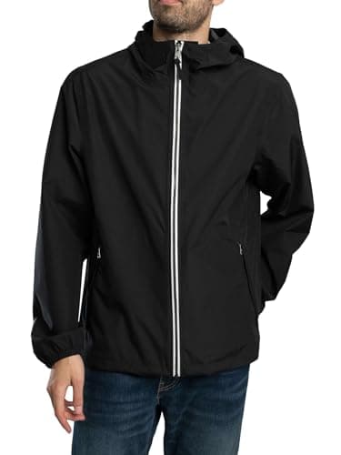 Image of Aigle Men's Rainpack 70 - Packable Jacket, Black, Black, XL