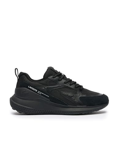 Image of Lacoste Mens L003 Evo Performance Trainers Black 9 UK