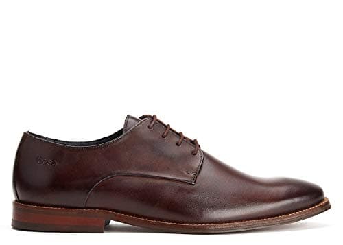 Image of Base London Marley Washed Brown Men's Derby UK 9