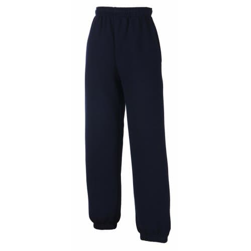 Image of Fruit of the Loom Kids Unisex Premium 70/30 Jog Pants/Jogging Bottoms (7-8) (Deep Navy)