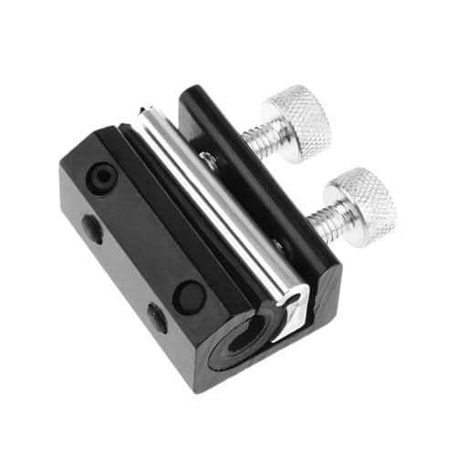Image of MUQIDA Cable Lubricator, Aluminum Double-Headed Wire Luber Tool for Brake Line Lubrication, Cable Luber Oiler Twin Clamp for Motorcycle Scooter Bike ATV, Motorcycle Accessories (Black & Silver)