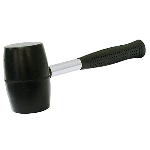 Image of Rolson 10514 16 oz Tubular Steel Rubber Mallet