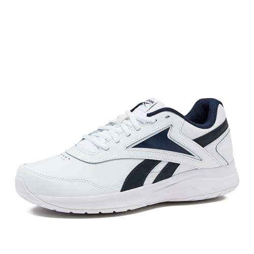 Image of Reebok Ultra 7 DMX Max Walking Sneakers for Men Shoe, White/Cold Navy/Classic Royal, 8 UK
