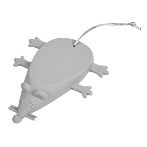 Image of Tiardey Cartoon Silicone Door Stopper Adorable Plaything Door Stops Mouse Shape Plaything Door Stops Holder Safety for Home Garden Office(Gray)