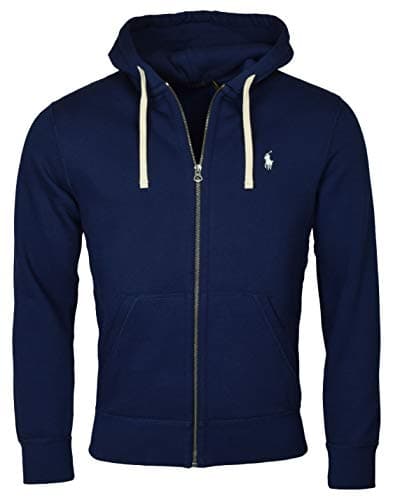 Image of Polo Ralph Lauren Classic Full Zip Fleece Hooded Sweatshirt, L