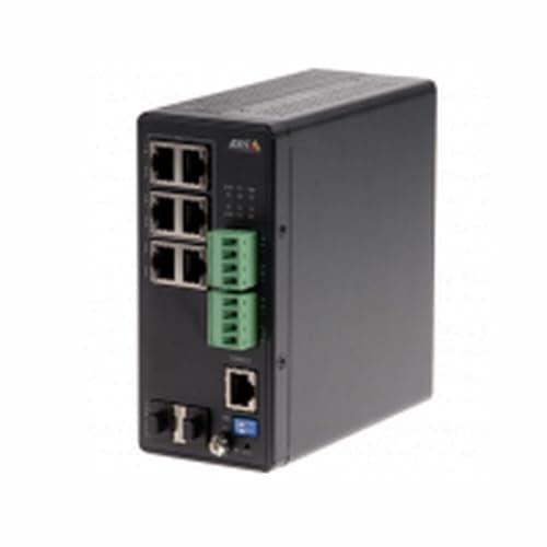 Image of Axis T8504-R Managed Gigabit Ethernet (10/100/1000) Black Power over Ethernet (PoE) - Axis T8504-R, Managed, Gigabit Ethernet (10/100/1000), Power over Ethernet (PoE)