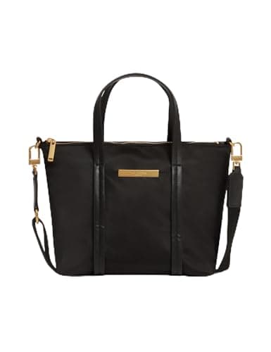 Image of Ted Baker london nylon mini crossbody tote bag, black, one size