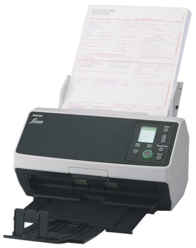 Image of RICOH fi-8170 Premium Bundle Professional High Speed Document Scanner with 3 Years of Service