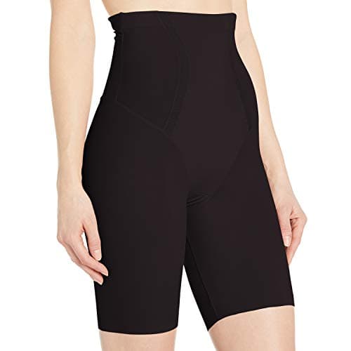 Image of Maidenform Women's Firm Foundations - Hi-waist Thigh Slimmer Thigh Slimmers, Black, S