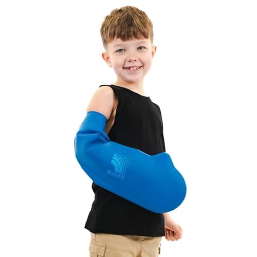 Image of Bloccs Waterproof Cover for Plaster Cast Arm, Swim, Shower & Bathe. Watertight Protector - #CA79-M - Child Arm (Medium)