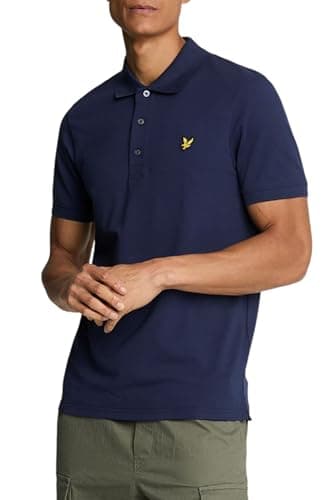Image of Lyle & Scott SS Polo Shirts Plain Polo Shirt Z99 Navy, 3XL