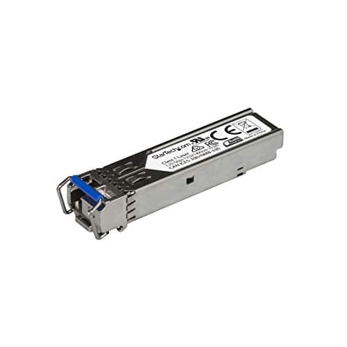 Image of StarTech.com Juniper SFP-GE10KT13R15 Compatible SFP Module - 1000BASE-BX-U - 1 Gigabit Ethernet BiDi Fiber Single Strand SFP - LC 10km (SFPGE10KT3R5)