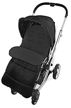 Image of Footmuff/Cosy Toes Compatible with Babystyle Oyster Jule Pushchair Black Jack